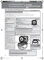 Предварительный просмотр 26 страницы Panasonic SRDE102 - RICE COOKER - MULTI LANGUAGE Operating Instructions Manual