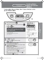 Предварительный просмотр 17 страницы Panasonic SRDG102 - RICE COOKER - MULTI LANGUAGE Operating Instructions Manual