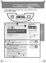 Preview for 17 page of Panasonic SRDG102 - RICE COOKER - MULTI LANGUAGE Operating Instructions Manual