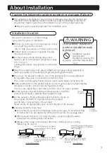 Preview for 7 page of Panasonic SRF-K1281-ME Operating Instructions Manual