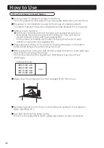 Preview for 14 page of Panasonic SRF-K1281-ME Operating Instructions Manual