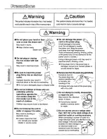 Preview for 3 page of Panasonic SRLA10N Operating Manual