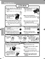 Предварительный просмотр 5 страницы Panasonic SRLE10 - RICE COOKER-MULTI LANG Operating Instructions Manual