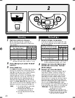 Предварительный просмотр 24 страницы Panasonic SRLE10 - RICE COOKER-MULTI LANG Operating Instructions Manual