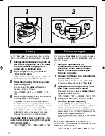 Предварительный просмотр 26 страницы Panasonic SRLE10 - RICE COOKER-MULTI LANG Operating Instructions Manual