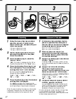 Предварительный просмотр 28 страницы Panasonic SRLE10 - RICE COOKER-MULTI LANG Operating Instructions Manual