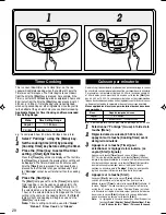 Предварительный просмотр 30 страницы Panasonic SRLE10 - RICE COOKER-MULTI LANG Operating Instructions Manual