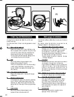 Предварительный просмотр 32 страницы Panasonic SRLE10 - RICE COOKER-MULTI LANG Operating Instructions Manual