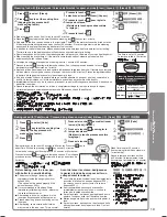 Preview for 19 page of Panasonic SRMGS102 - SPS RICE COOKER/WARM Operating Instructions Manual