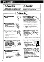 Preview for 4 page of Panasonic SRMM10NS - SPS RICE COOKER/WARM Operating Instructions Manual