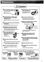 Preview for 5 page of Panasonic SRMM10NS - SPS RICE COOKER/WARM Operating Instructions Manual