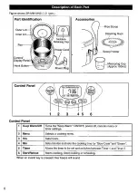 Предварительный просмотр 6 страницы Panasonic SRMM10NS - SPS RICE COOKER/WARM Operating Instructions Manual