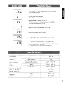 Предварительный просмотр 19 страницы Panasonic SRPRA18N Operating Manual