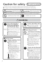 Предварительный просмотр 2 страницы Panasonic SRR-K1281-ME Operating Instructions Manual