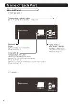 Предварительный просмотр 6 страницы Panasonic SRR-K1281-ME Operating Instructions Manual