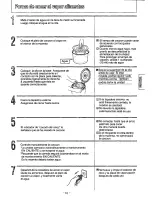Preview for 11 page of Panasonic SRSH15PS - RICE COOKER-LOW P Operating Instructions Manual