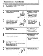 Предварительный просмотр 11 страницы Panasonic SRSH15PW - RICE COOKER-LOW P Operaing Instructions