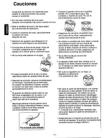 Предварительный просмотр 12 страницы Panasonic SRTE15PW - RICE COOKER/STEAMER Operating Instructions Manual