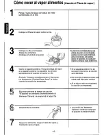 Предварительный просмотр 16 страницы Panasonic SRTE15PW - RICE COOKER/STEAMER Operating Instructions Manual