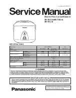 Panasonic SRTEG10 - RICE COOKER - MULTI LANGUAGE Service Manual предпросмотр