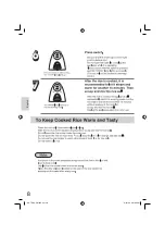 Предварительный просмотр 8 страницы Panasonic SRTEG18 Operating Instructions Manual