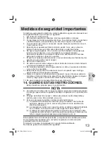 Предварительный просмотр 13 страницы Panasonic SRTEG18 Operating Instructions Manual