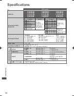 Preview for 95 page of Panasonic ST50D Operating Instructions Manual