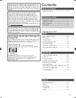 Preview for 4 page of Panasonic ST50T Operating Instructions Manual