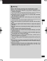 Предварительный просмотр 7 страницы Panasonic Strada CN-GP50N Important Information Manual