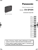 Preview for 141 page of Panasonic Strada CN-GP50N Important Information Manual