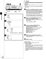 Preview for 34 page of Panasonic SUC1010 - AMPLIFIER Operating Manual