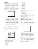 Preview for 30 page of Panasonic Super Dynamic II WV-CS854B Operating Instructions Manual