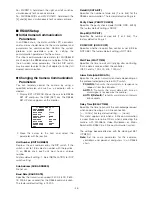 Preview for 43 page of Panasonic Super Dynamic II WV-CS854B Operating Instructions Manual