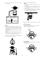 Preview for 49 page of Panasonic Super Dynamic II WV-CS854B Operating Instructions Manual