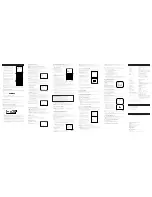 Предварительный просмотр 2 страницы Panasonic Super Dynamic III WV-CP484 Operating Instructions