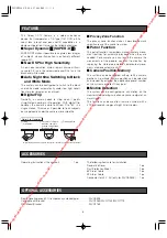 Preview for 5 page of Panasonic Super Dynamic III WV-CS950 Operating Instructions Manual