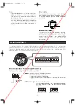 Preview for 12 page of Panasonic Super Dynamic III WV-CS950 Operating Instructions Manual