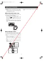 Preview for 17 page of Panasonic Super Dynamic III WV-CS950 Operating Instructions Manual