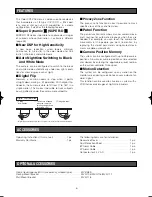 Preview for 5 page of Panasonic Super Dynamic III WV-CS954 Operating Instructions Manual