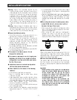 Preview for 11 page of Panasonic Super Dynamic III WV-CS954 Operating Instructions Manual