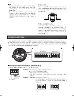 Preview for 12 page of Panasonic Super Dynamic III WV-CS954 Operating Instructions Manual