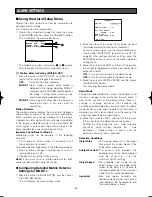 Preview for 38 page of Panasonic Super Dynamic III WV-CS954 Operating Instructions Manual