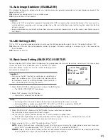 Предварительный просмотр 31 страницы Panasonic Super Dynamic III WV-CW380 Operating Instructions Manual