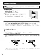 Предварительный просмотр 46 страницы Panasonic Super Dynamic III WV-CW380 Operating Instructions Manual