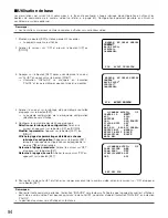 Предварительный просмотр 94 страницы Panasonic Super Dynamic III WV-CW380 Operating Instructions Manual