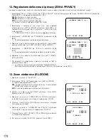 Предварительный просмотр 174 страницы Panasonic Super Dynamic III WV-CW380 Operating Instructions Manual