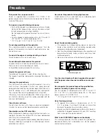 Предварительный просмотр 7 страницы Panasonic Super Dynamic III WV-CW384 Operating Instructions Manual