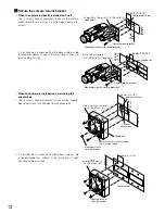 Предварительный просмотр 12 страницы Panasonic Super Dynamic III WV-CW384 Operating Instructions Manual