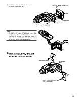 Предварительный просмотр 13 страницы Panasonic Super Dynamic III WV-CW384 Operating Instructions Manual