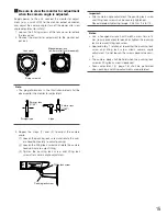 Предварительный просмотр 15 страницы Panasonic Super Dynamic III WV-CW384 Operating Instructions Manual